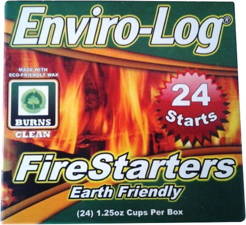 Enviro Log Fire Starter - 24 Count, Brown