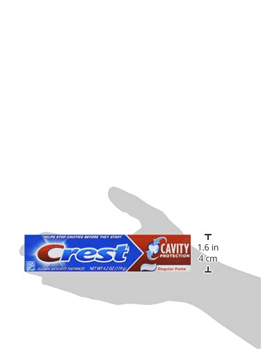 Crest Cavity Protection Toothpaste, Regular Paste, 4.2 Oz