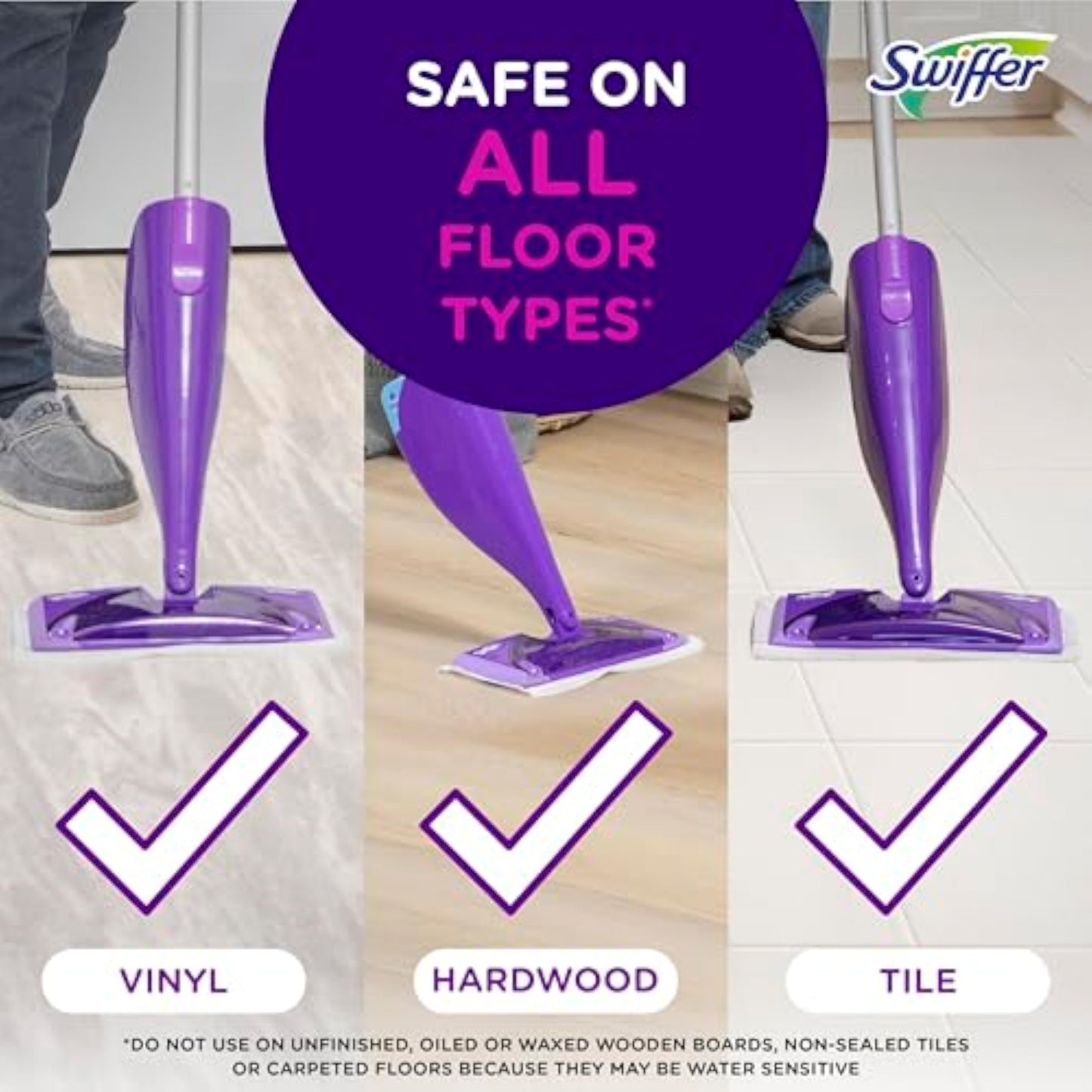 Swiffer Wetjet, All Purpose Multi Surface Floor Cleaner, 24 Count