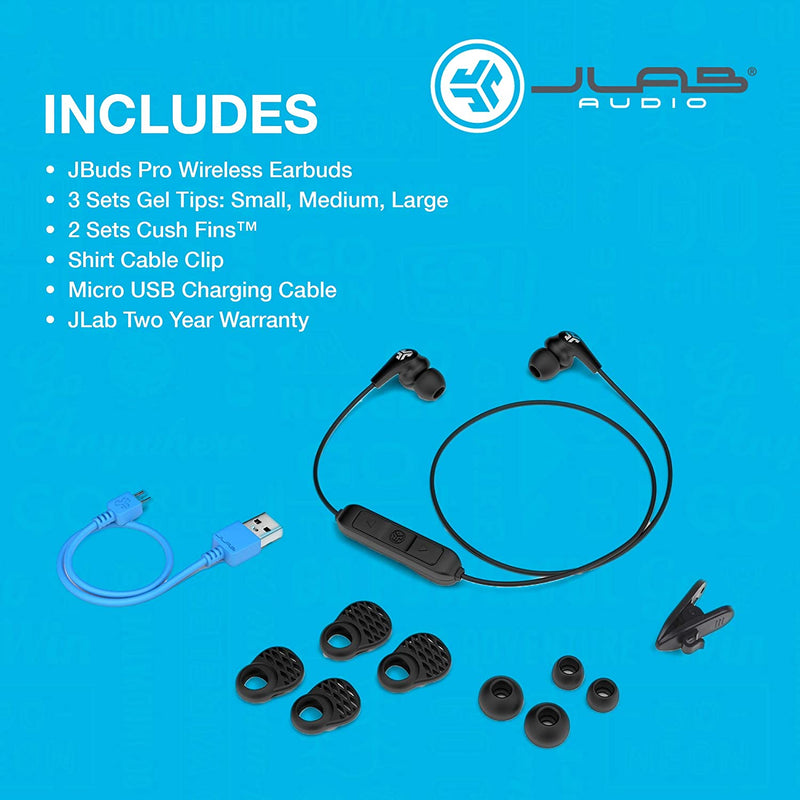 JLab JBuds Pro Bluetooth Wireless Signature Earbuds